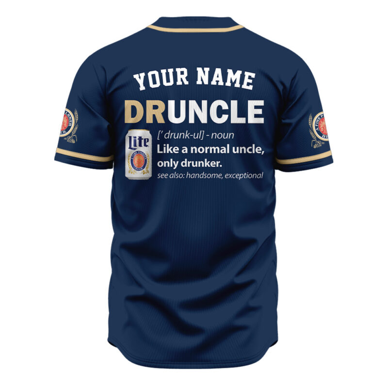 Druncle Tito's Baseball Jersey