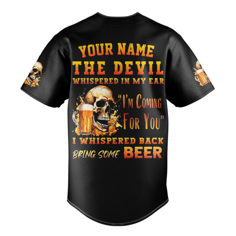 The Devil Beer Baseball Jersey