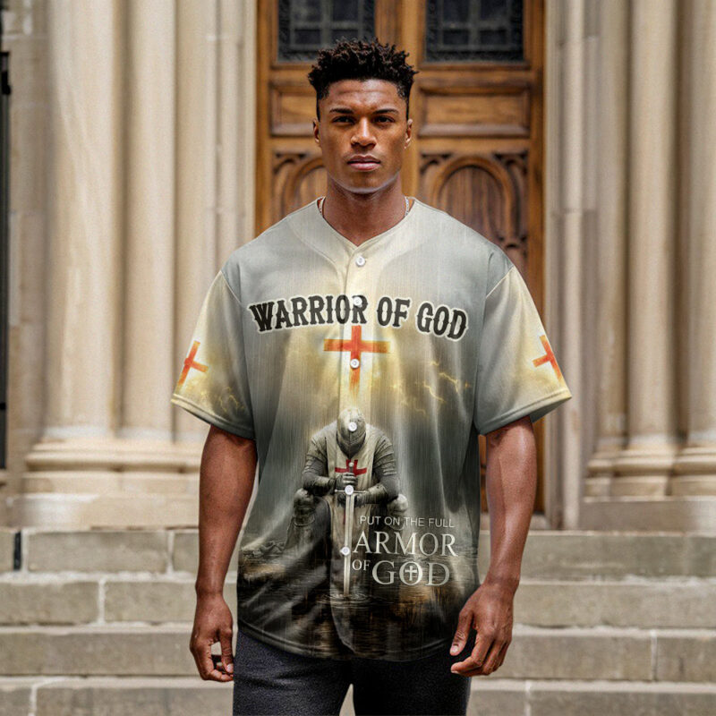 Put on the Full Armor of God Baseball Jersey