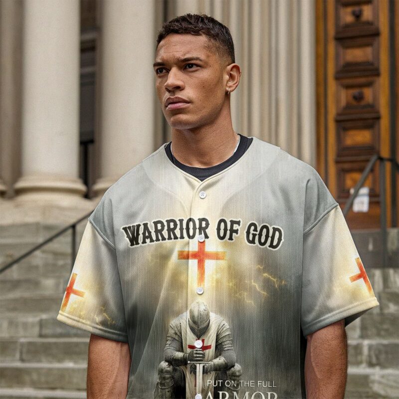 Put on the Full Armor of God Baseball Jersey