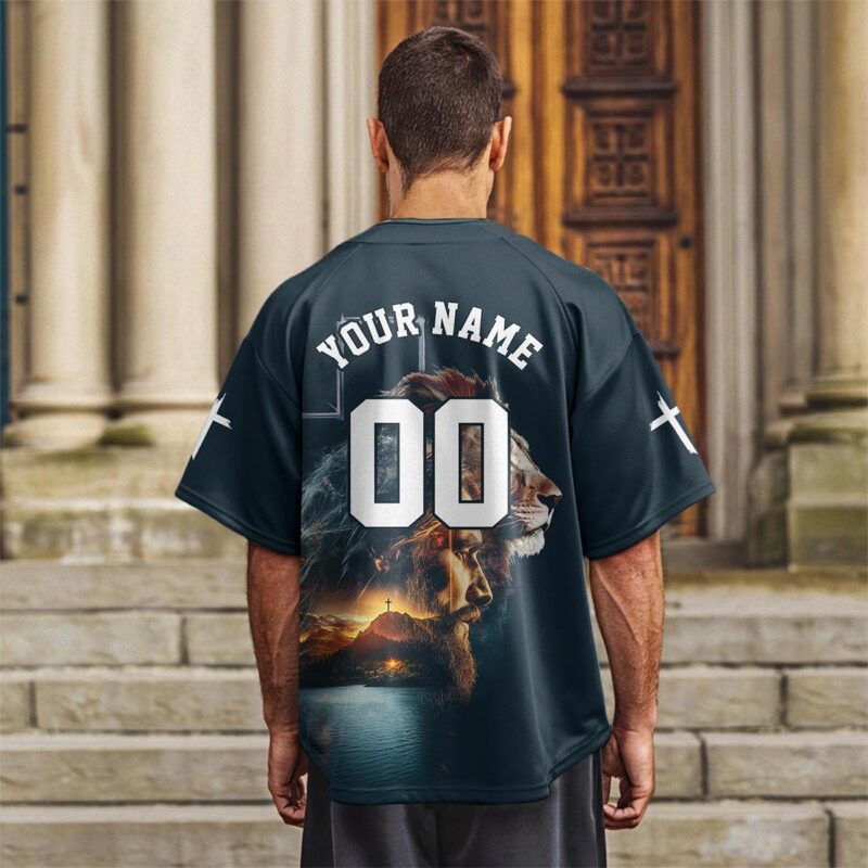 Warrior of Christ He is Risen Baseball Jersey