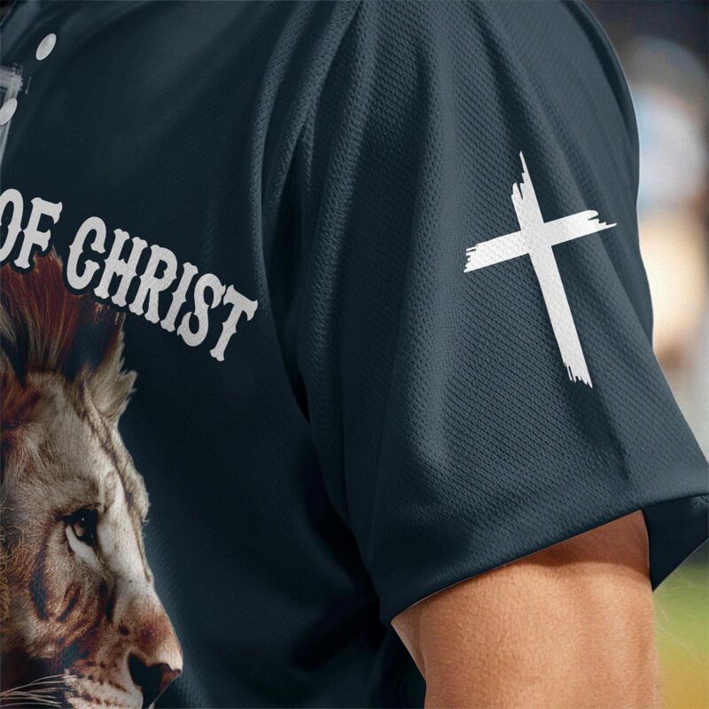 Warrior of Christ He is Risen Baseball Jersey