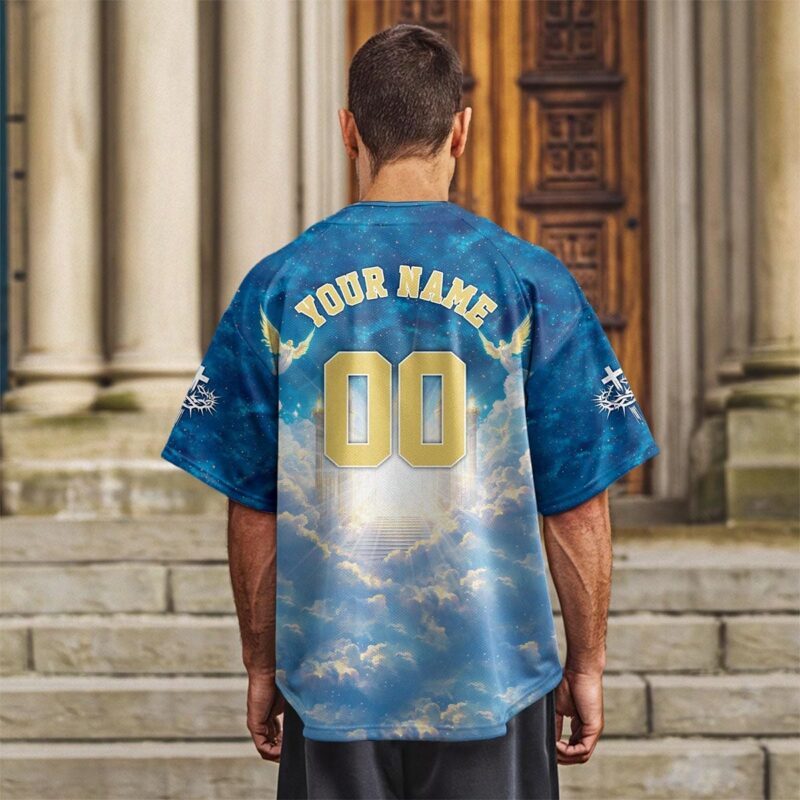Jesus is the Key to Heaven Baseball Jersey