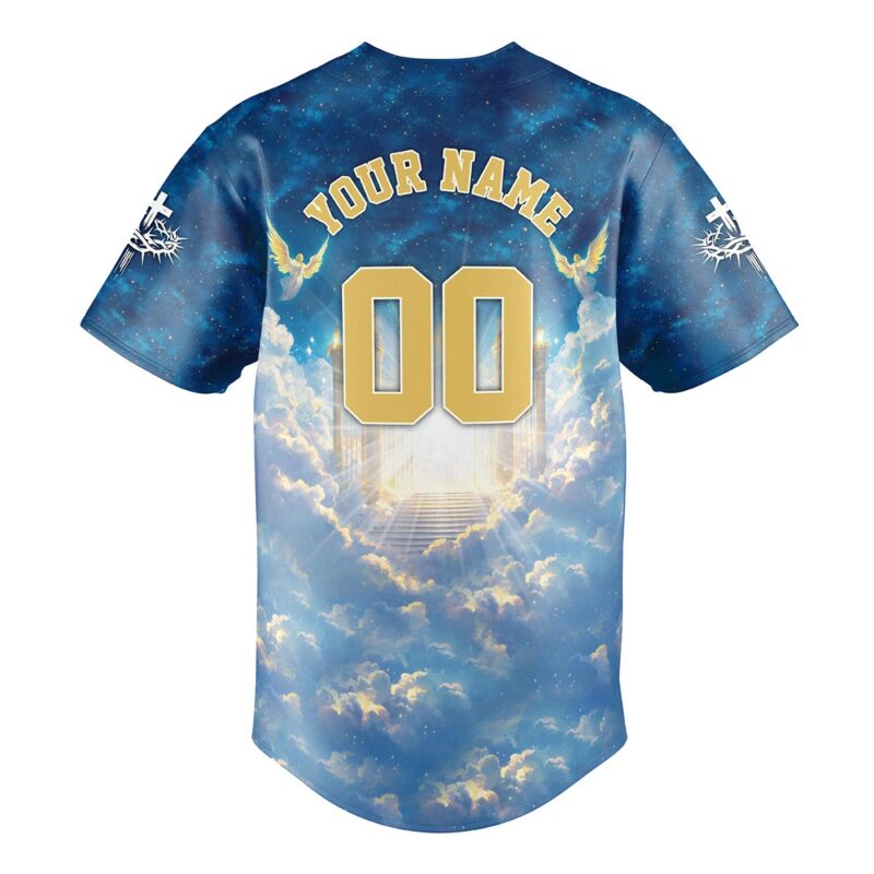 Jesus is the Key to Heaven Baseball Jersey