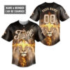 Man Of God Jesus Baseball Jersey