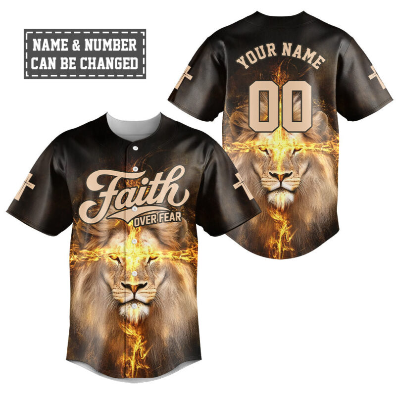 Man Of God Jesus Baseball Jersey