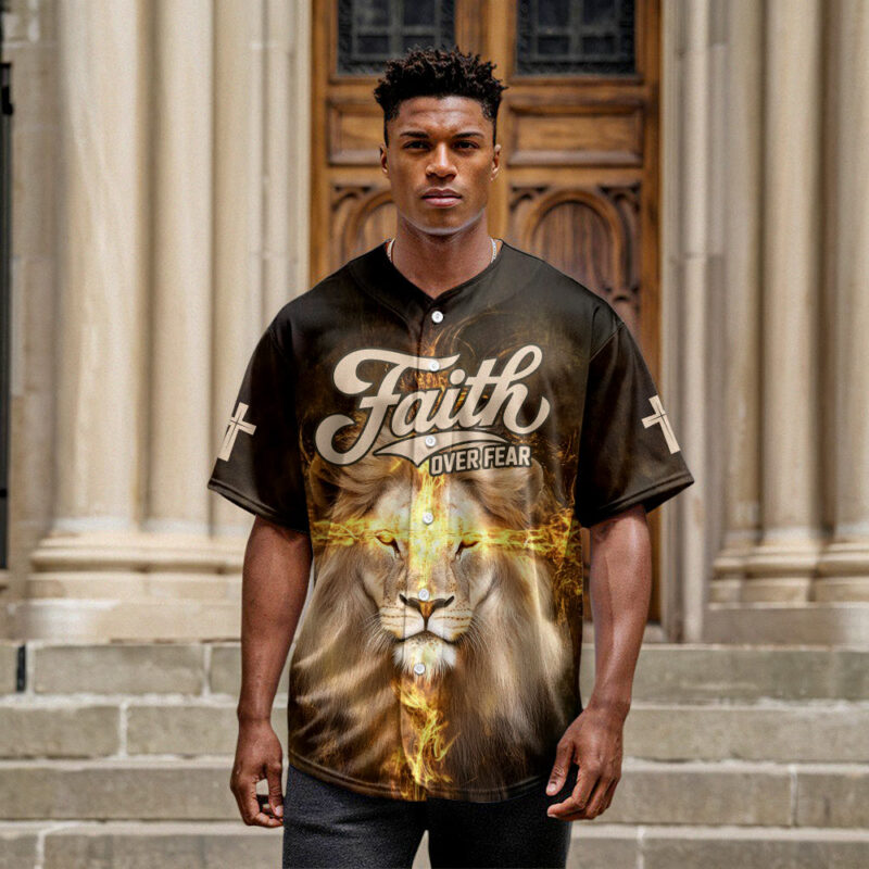 Man Of God Jesus Baseball Jersey