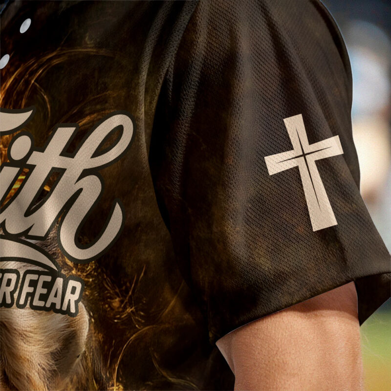 Man Of God Jesus Baseball Jersey