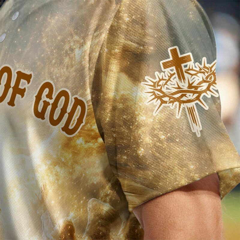 Child Of God He is Risen Baseball Jersey