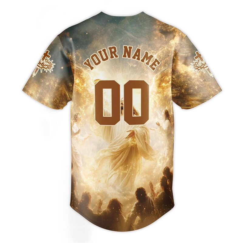Child Of God He is Risen Baseball Jersey